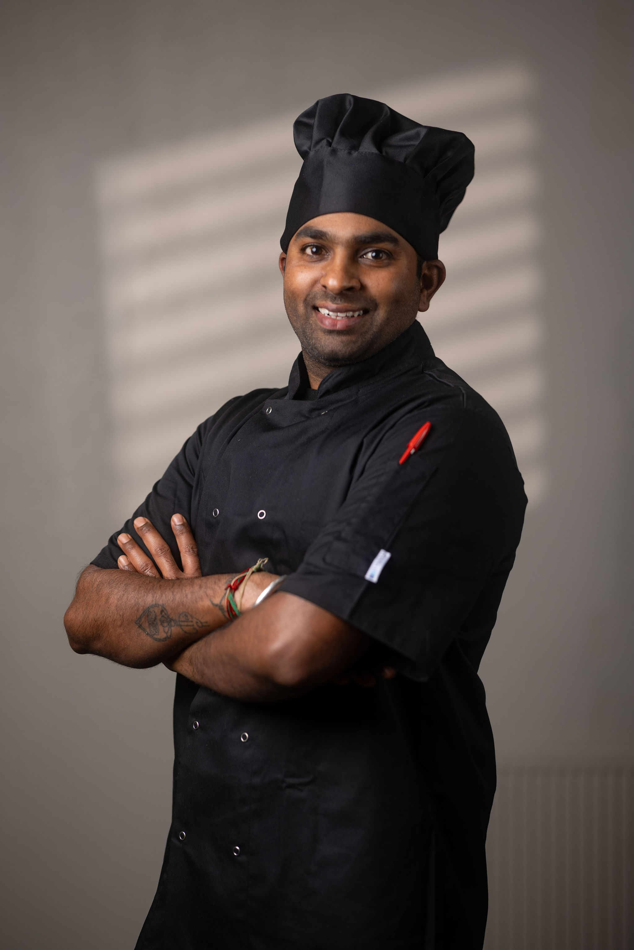 Mahésh and Head Chef Raj at Késarum, Southampton — modern Indian fine dining
